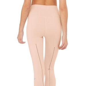 ALO Yoga High waist Dash Leggings (GREEN/BLUE)